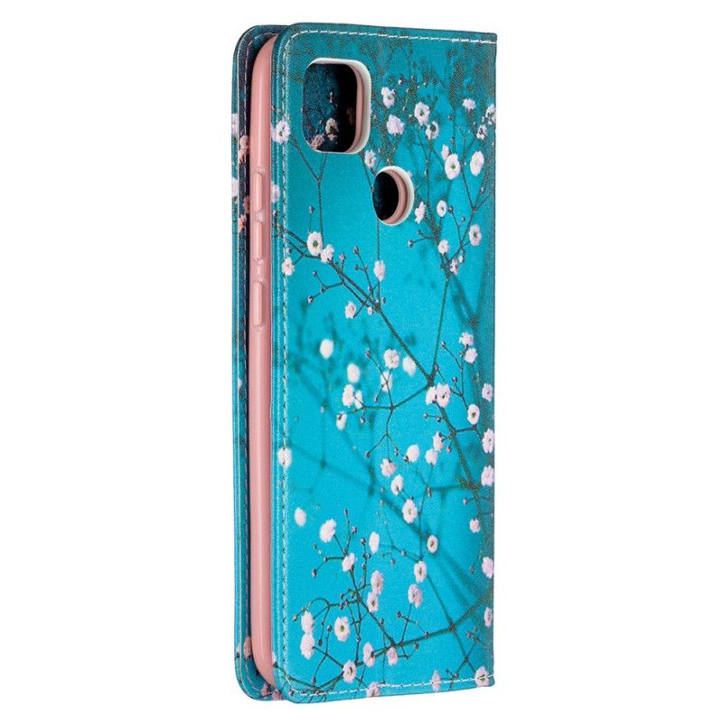 Folio-fodral Xiaomi Redmi 9C Blommande Grenar