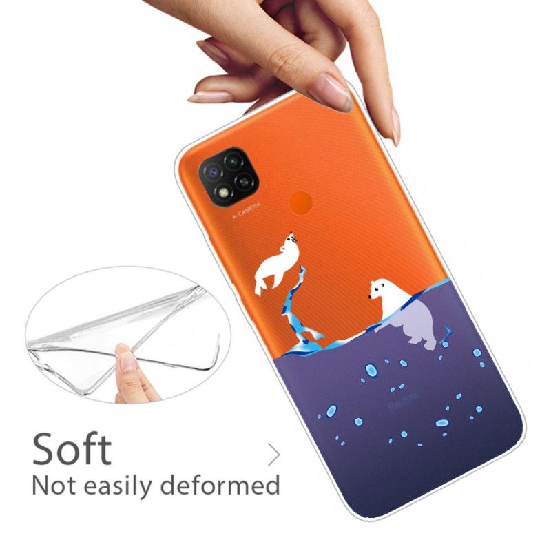 Skal för Xiaomi Redmi 9C Havsspel