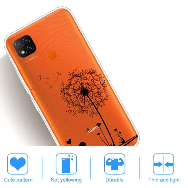 Skal för Xiaomi Redmi 9C Maskros Kärlek