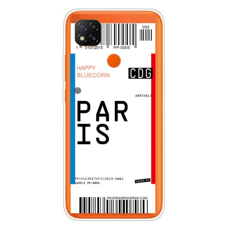 Skal Xiaomi Redmi 9C Boardingkort Till Paris