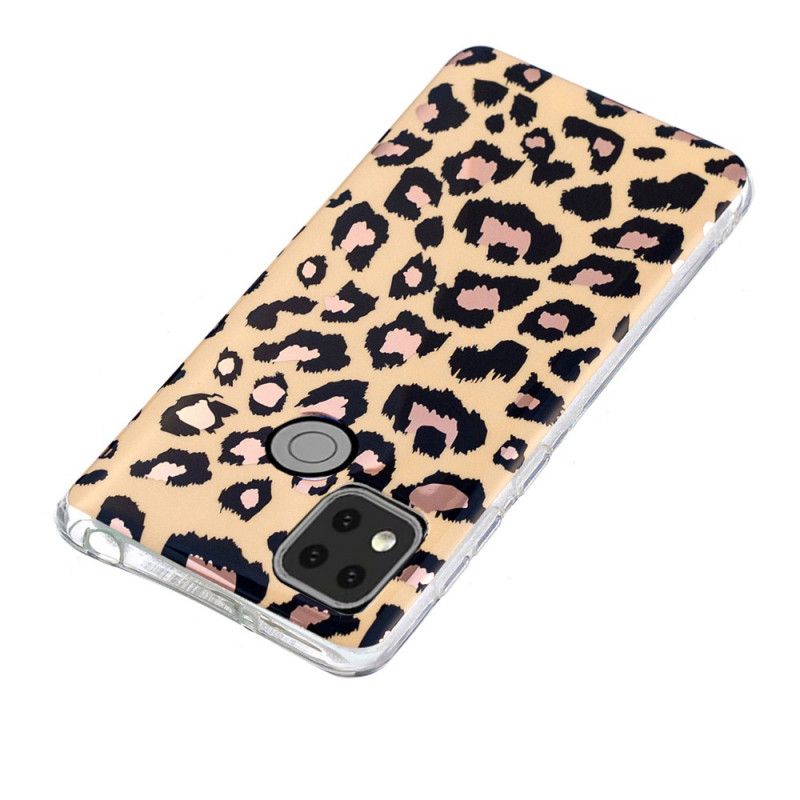 Skal Xiaomi Redmi 9C Marmor I Leopardstil