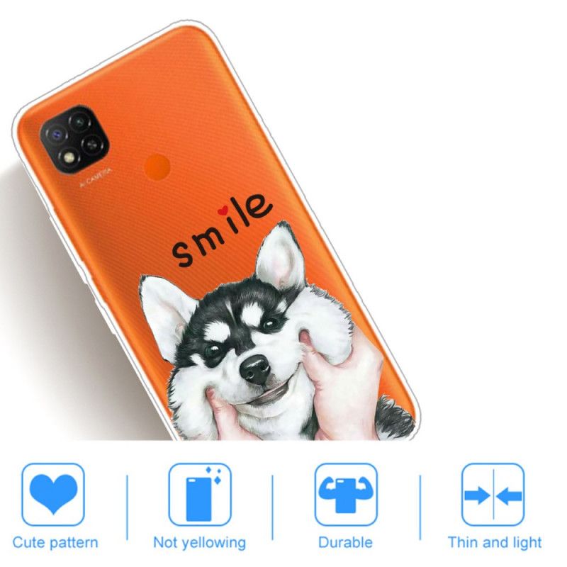 Skal Xiaomi Redmi 9C Mobilskal Leendehund