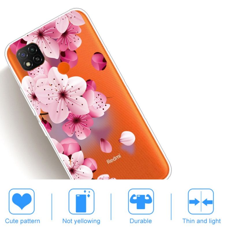 Skal Xiaomi Redmi 9C Premium Blommigt