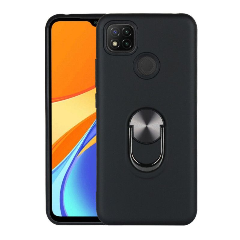 Skal Xiaomi Redmi 9C Svart Avtagbar Med Stödring