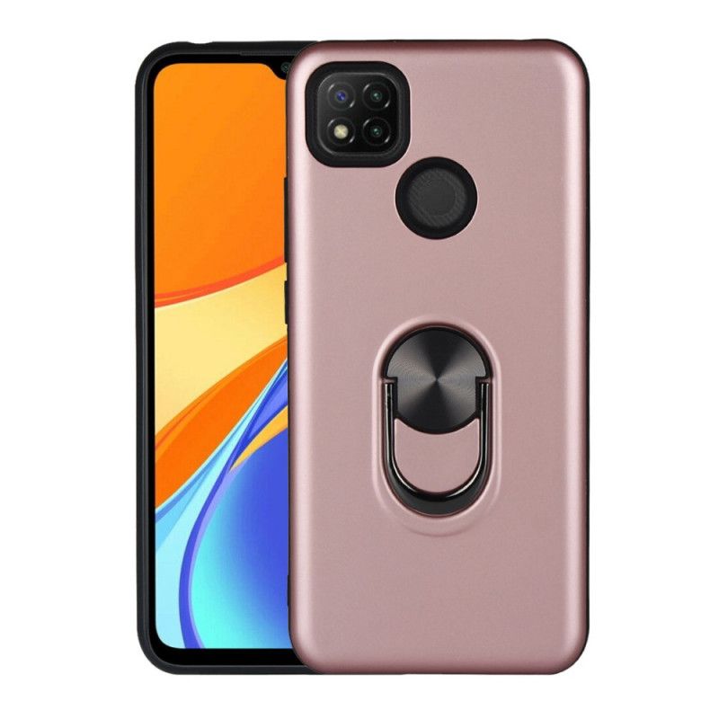 Skal Xiaomi Redmi 9C Svart Avtagbar Med Stödring