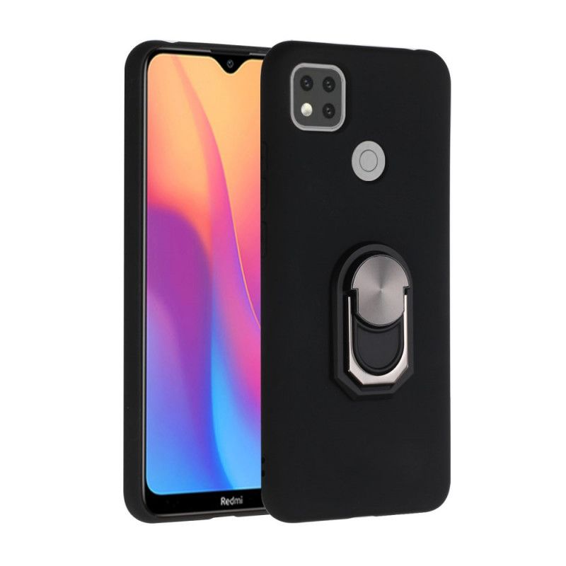 Skal Xiaomi Redmi 9C Svart Metalliserat Ringstöd