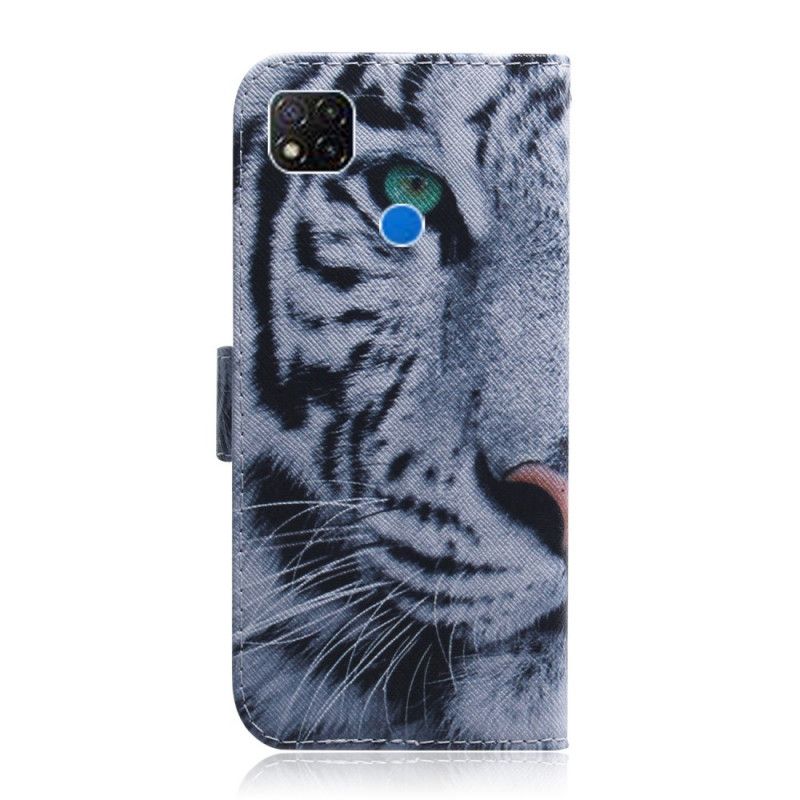 Skyddsfodral Xiaomi Redmi 9C Tiger Ansikte