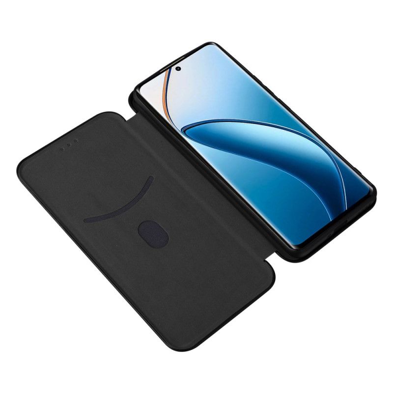 Folio-fodral Realme 12 Pro / 12 Pro Plus Kolfiber