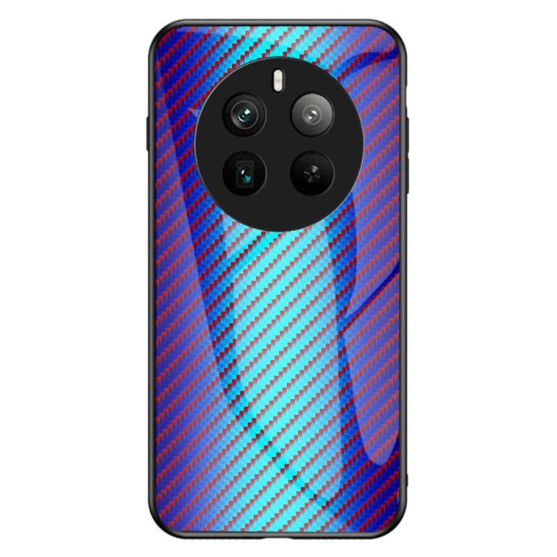 Skal För Realme 12 Pro / 12 Pro Plus Kolfiberhärdat Glas