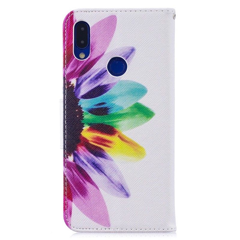 Fodral för Xiaomi Redmi Note 7 Akvarellblomma