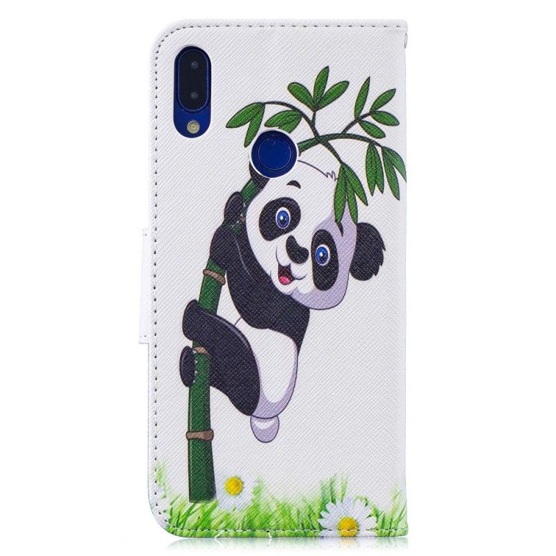 Fodral för Xiaomi Redmi Note 7 Panda På Bambu