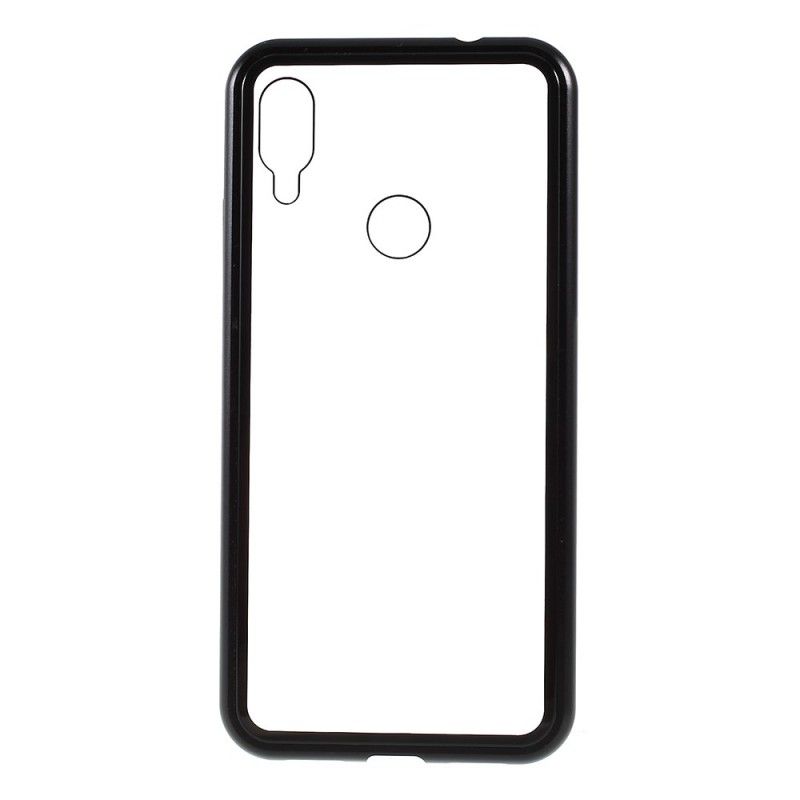 Folio-fodral Xiaomi Redmi Note 7 Svart Transparent Avtagbar