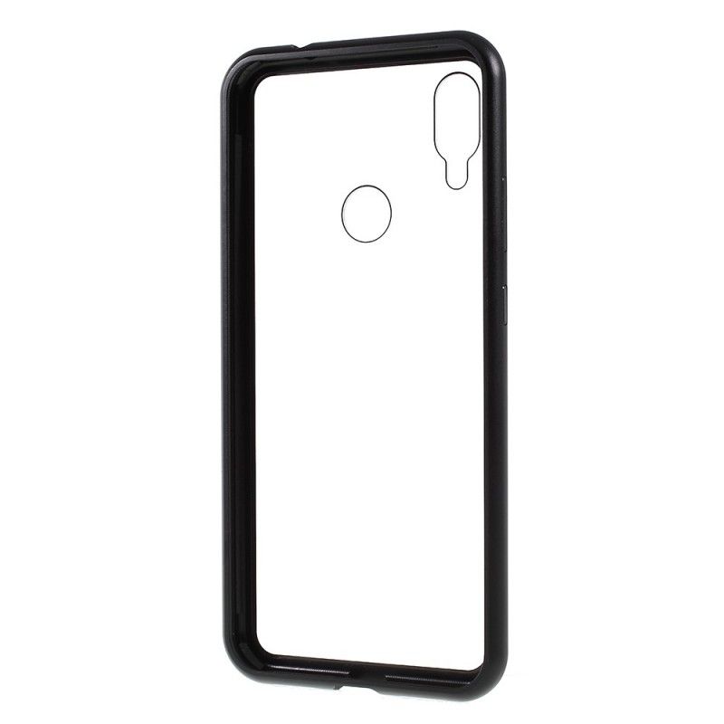 Folio-fodral Xiaomi Redmi Note 7 Svart Transparent Avtagbar