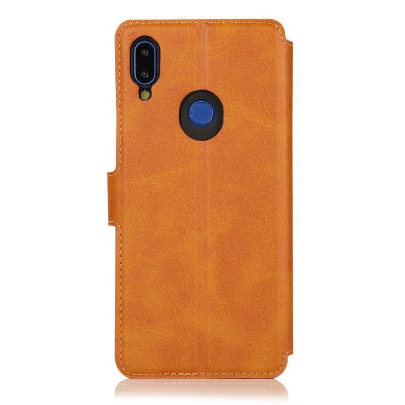 Läderfodral Xiaomi Redmi Note 7 Svart Extrem Lädereffekt