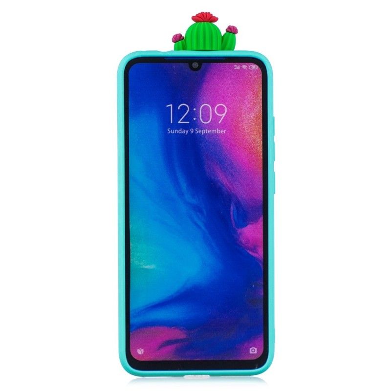 Skal för Xiaomi Redmi Note 7 3D Kaktus Galenskap