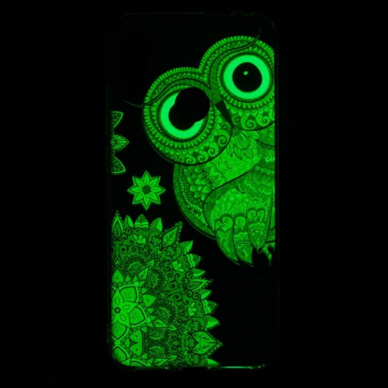 Skal för Xiaomi Redmi Note 7 Fluorescerande Mandalauggla