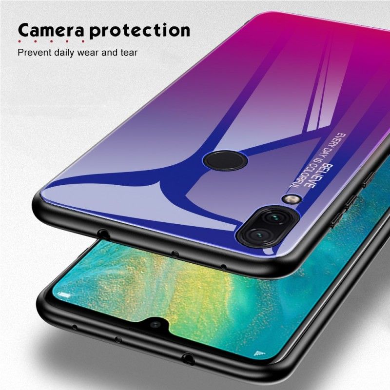 Skal för Xiaomi Redmi Note 7 Mörkblå Galvaniserad Färg