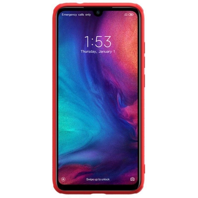 Skal för Xiaomi Redmi Note 7 Röd Flex Nillkin