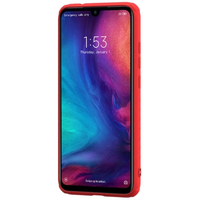 Skal för Xiaomi Redmi Note 7 Röd Flex Nillkin