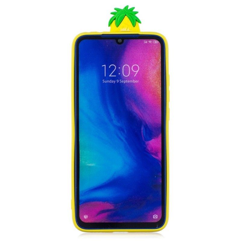 Skal Xiaomi Redmi Note 7 3D Ananas