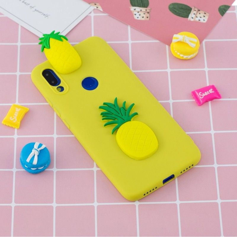 Skal Xiaomi Redmi Note 7 3D Ananas