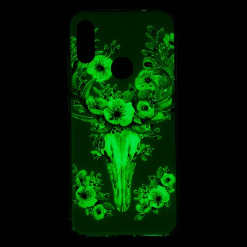 Skal Xiaomi Redmi Note 7 Fluorescerande Blommig Älg