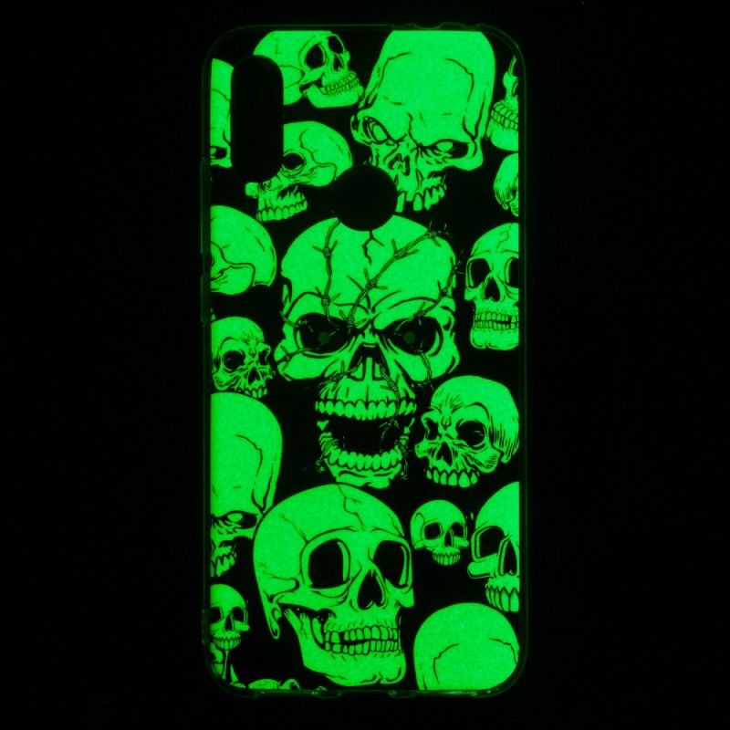 Skal Xiaomi Redmi Note 7 Fluorescerande Dödskallar