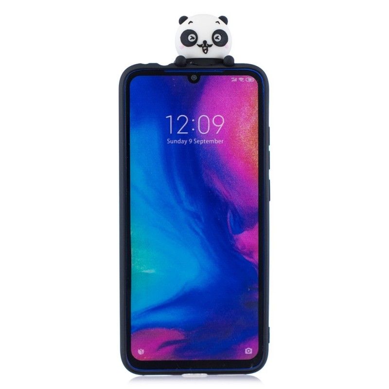 Skal Xiaomi Redmi Note 7 Svart 3D Min Panda