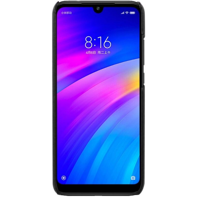 Skal Xiaomi Redmi Note 7 Svart Lädereffekt I Imak Ruiyi-Serien