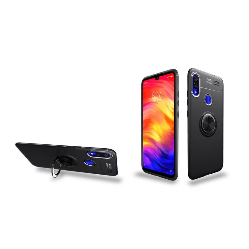 Skal Xiaomi Redmi Note 7 Svart Roterande Ring