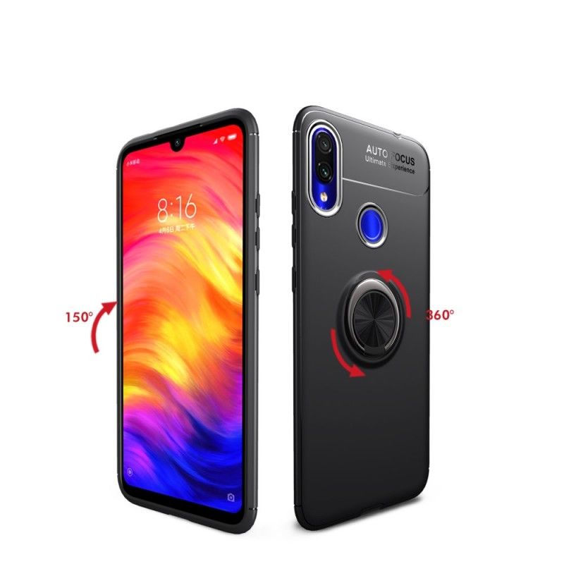 Skal Xiaomi Redmi Note 7 Svart Roterande Ring