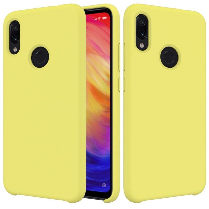 Skal Xiaomi Redmi Note 7 Svart Silikonvätska