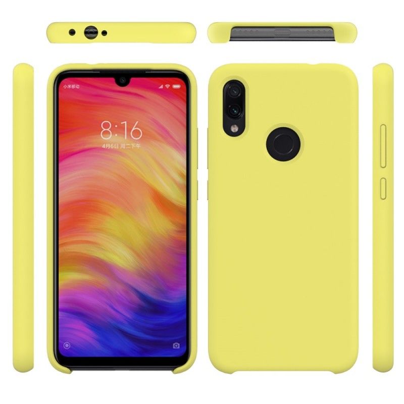 Skal Xiaomi Redmi Note 7 Svart Silikonvätska