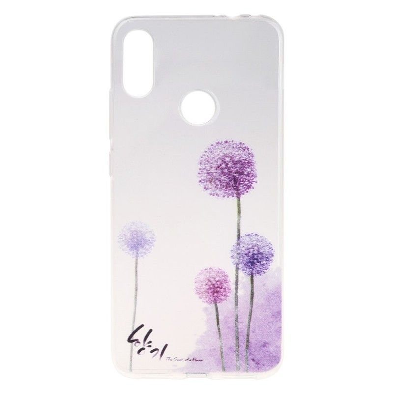 Skal Xiaomi Redmi Note 7 Transparent Färgade Maskrosor