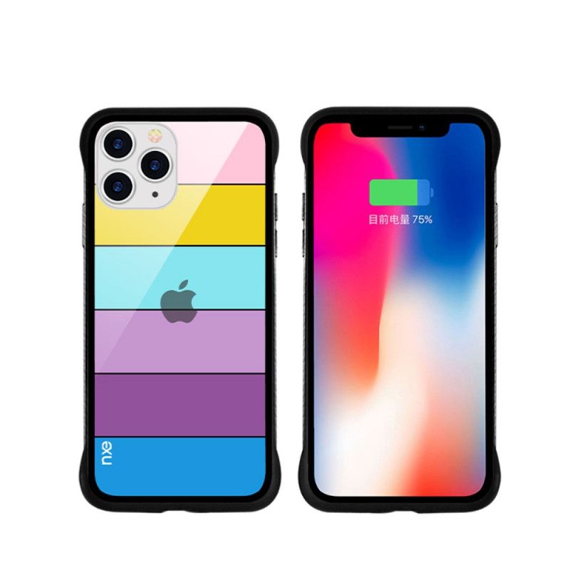 Skal för iPhone 11 Pro Max Röd Nxe Regnbågsserie