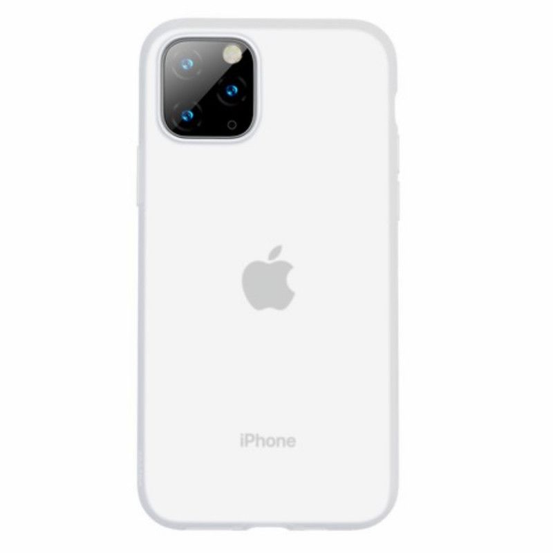 Skal för iPhone 11 Pro Max Svart Flytande Silikonbas