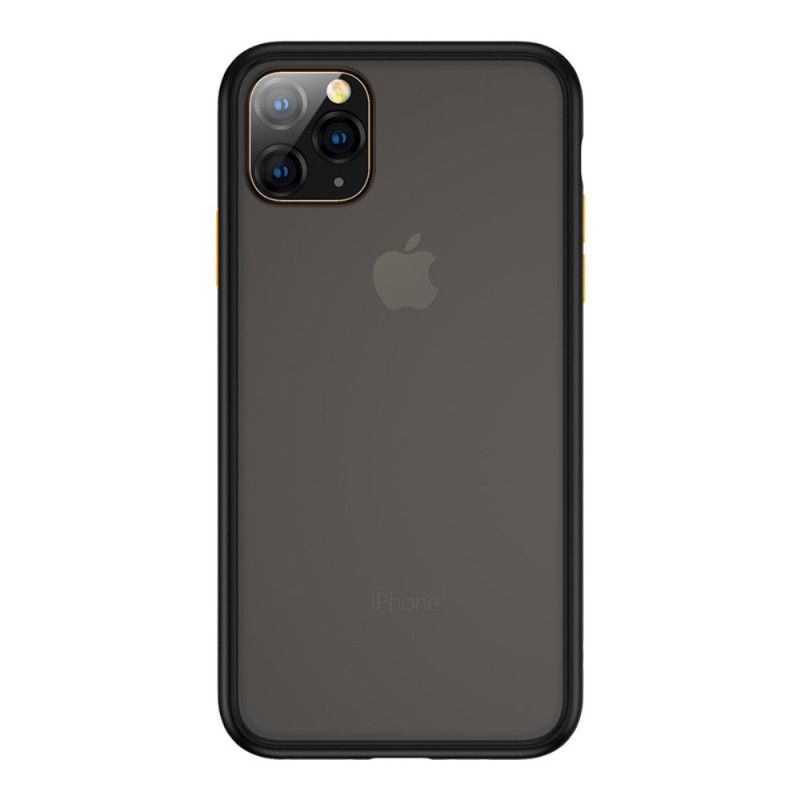 Skal för iPhone 11 Pro Max Svart Genomskinliga Bänkar