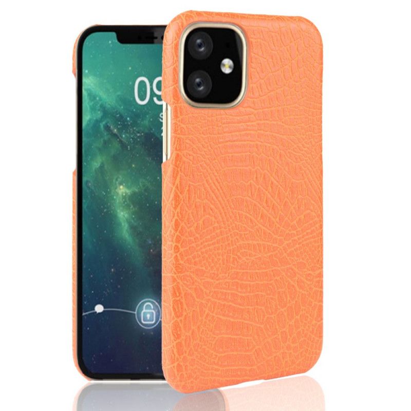 Skal för iPhone 11 Pro Max Svart Krokodilhudstil