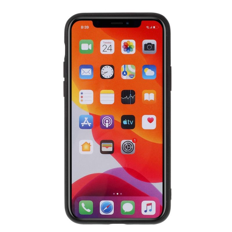 Skal för iPhone 11 Pro Max Svart Mutural Lädereffekt