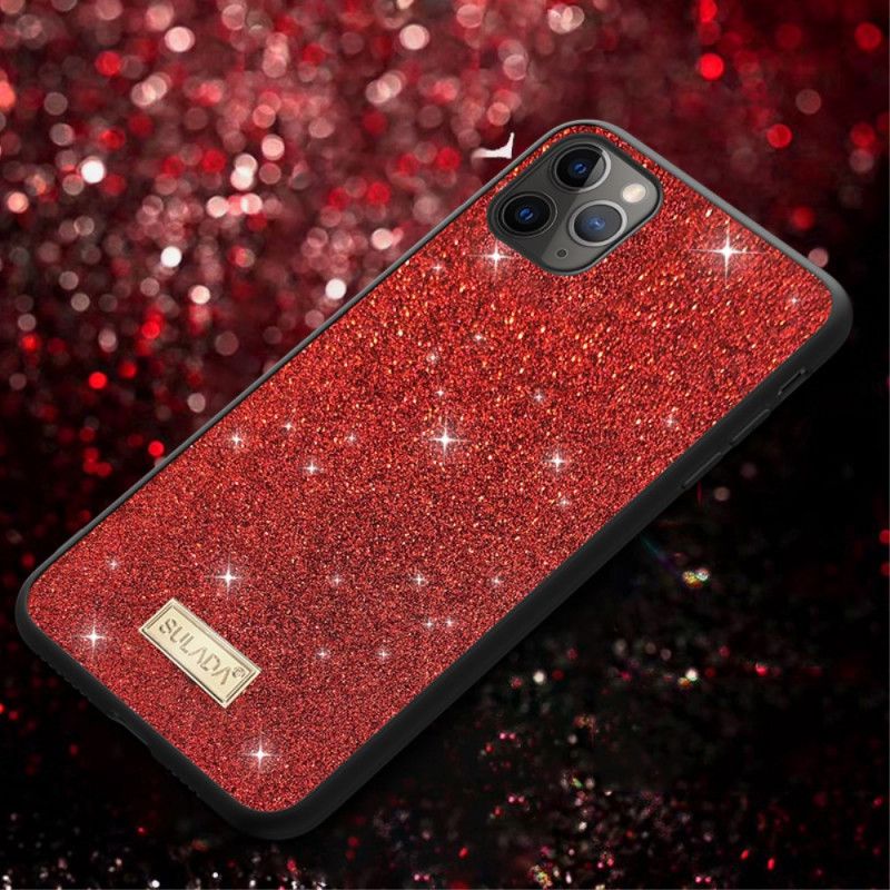 Skal för iPhone 11 Pro Max Svart Sulada Glitter