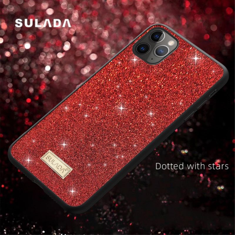 Skal för iPhone 11 Pro Max Svart Sulada Glitter