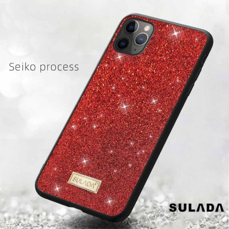 Skal för iPhone 11 Pro Max Svart Sulada Glitter