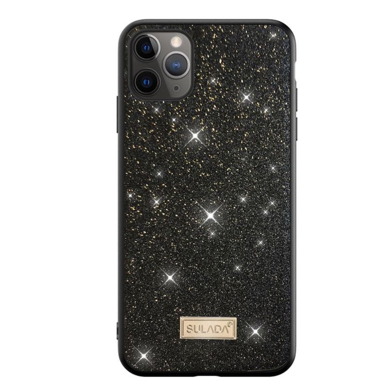 Skal för iPhone 11 Pro Max Svart Sulada Glitter