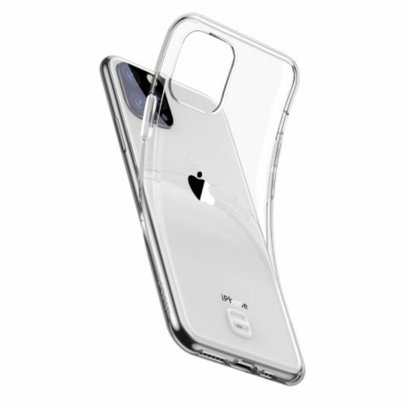 Skal för iPhone 11 Pro Max Svart Transparent Bas Med Rem