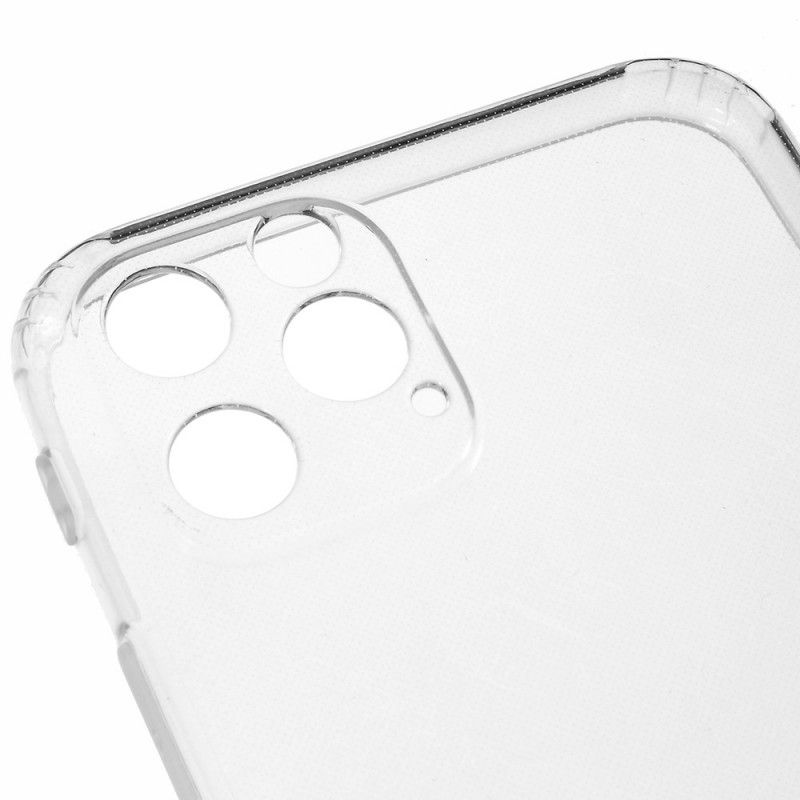 Skal för iPhone 11 Pro Max Transparent Halkfritt Silikon