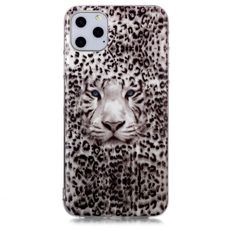 Skal iPhone 11 Pro Max Mobilskal Fluorescerande Leopard