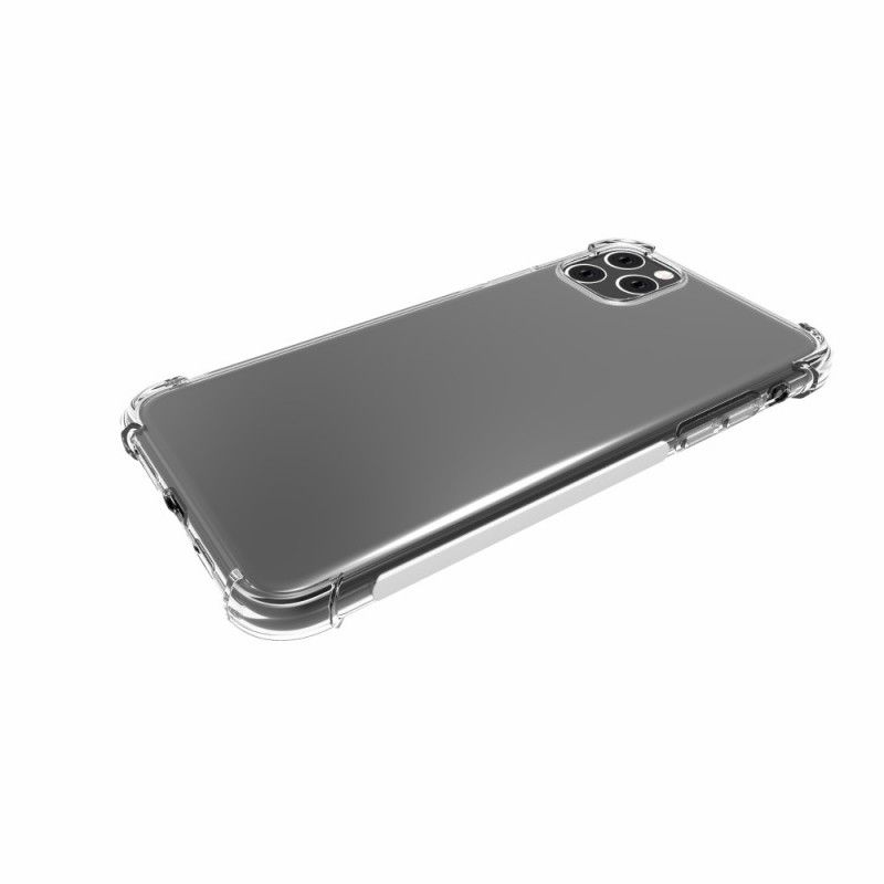 Skal iPhone 11 Pro Max Mobilskal Genomskinliga Förstärkta Hörn