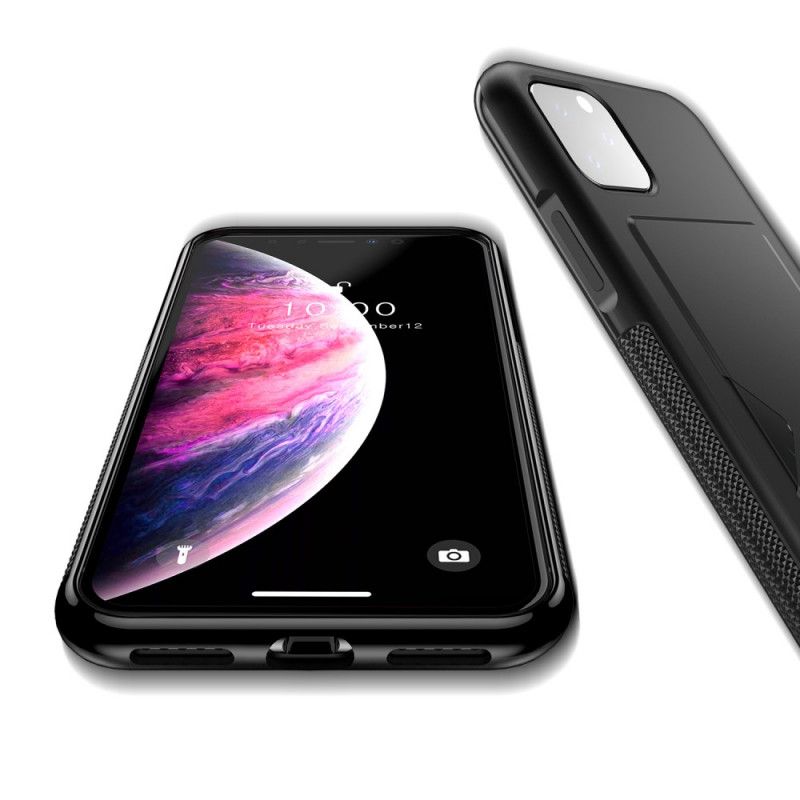 Skal iPhone 11 Pro Max Röd Dux-Ducis Korthållare