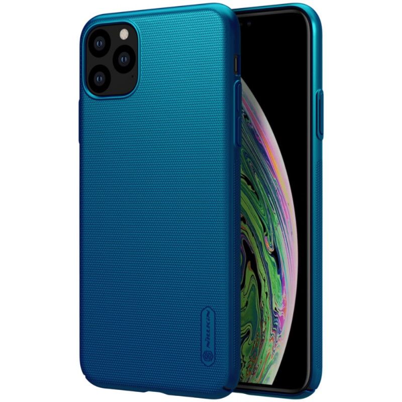 Skal iPhone 11 Pro Max Röd Mobilskal Stel Frostad Nillkin