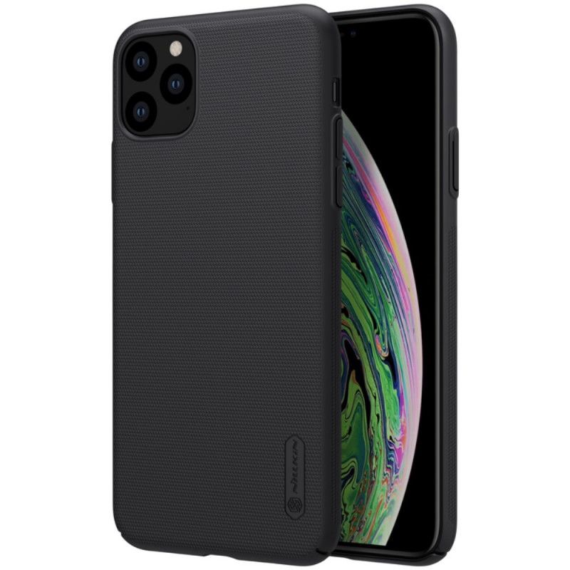 Skal iPhone 11 Pro Max Röd Mobilskal Stel Frostad Nillkin